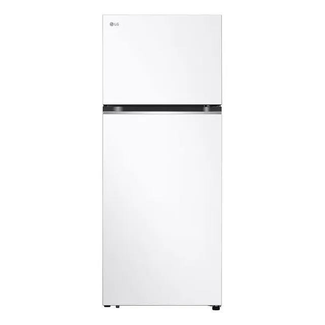 Geladeira LG Frost Free Inverter 395l Duplex Cor Branca
