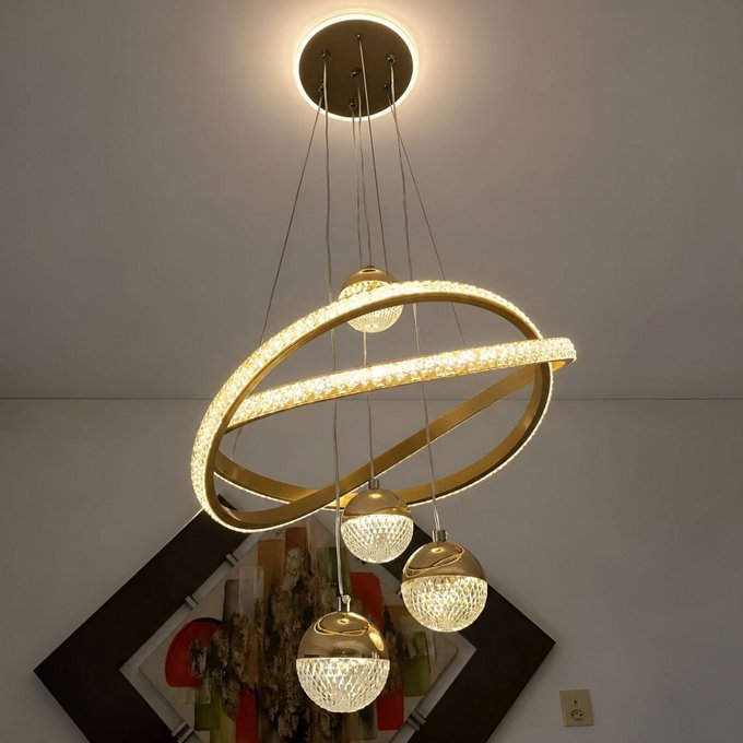 Lustre Led Pendente luminaria De Teto + Frete Grátis