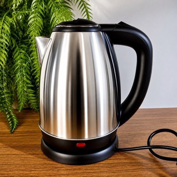 Chaleira Elétrica Inox 1,8L 220V com Frete Grátis