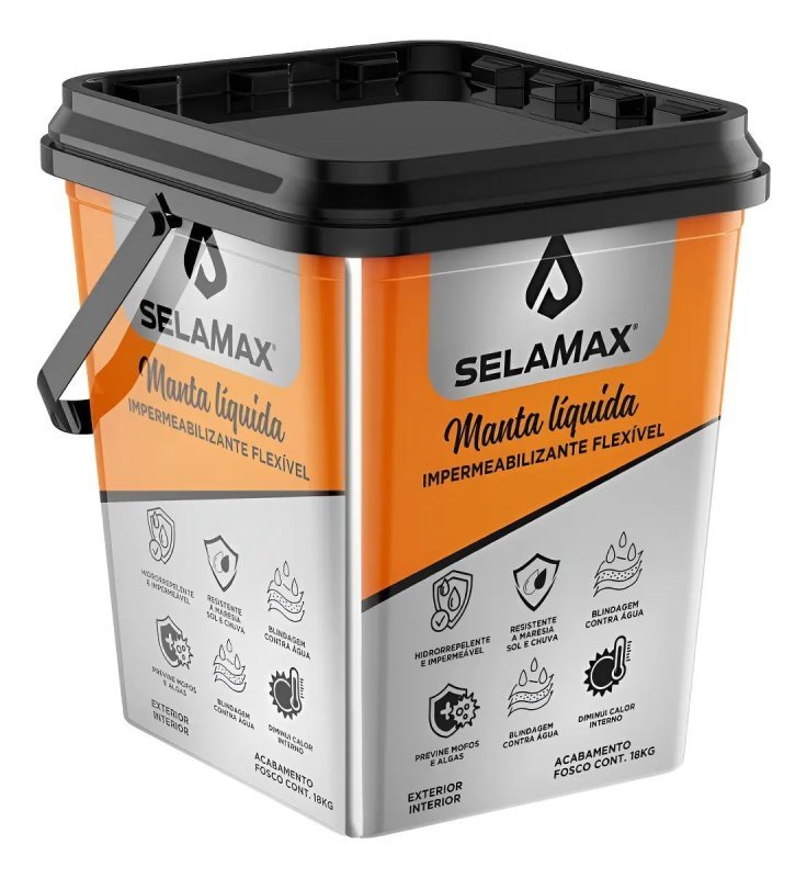 Tinta Emborrachada para Telhas 18kg – Impermeabilizante