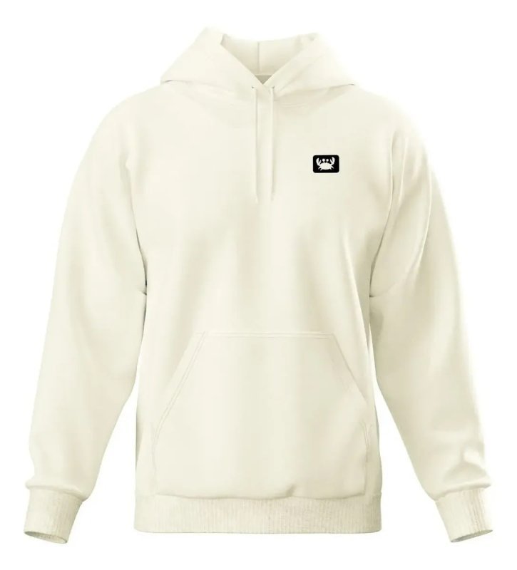 Moletom com Capuz Lisa – Cordão Neon e Bolso Canguru