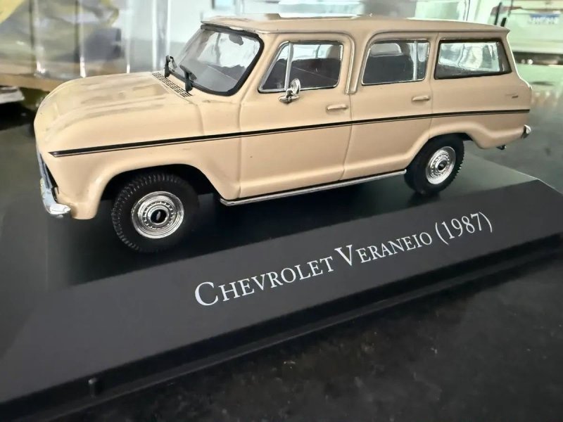 Carros Clássicos Do Brasil: Chevrolet Veraneio (1987) - Ed 34 + Frete Grátis