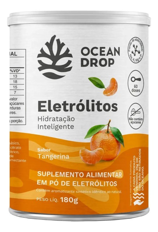 Eletrólitos Ocean Drop - Sódio, Potássio, Fósforo e Magnésio