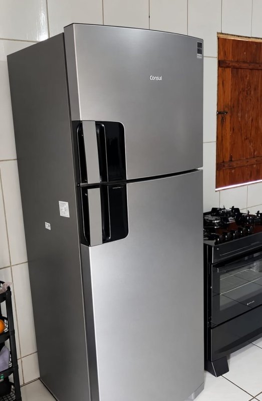 Geladeira Consul Frost Free 455 Litros Duplex Inox