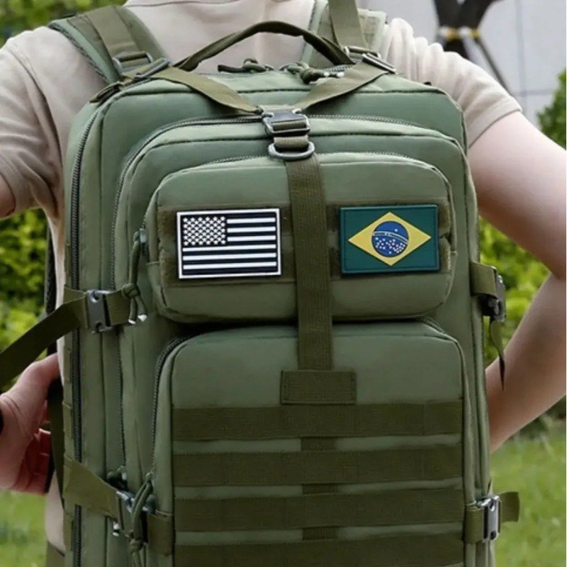 Mochila Tática Impermeável Militar Reforçada Grande 50litros