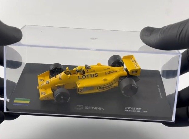 Senna Cars Collection: Lotus 99t - Mônaco Gp - 1987 + Frete Grátis