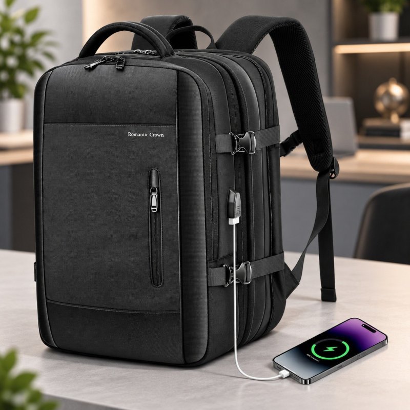 Mochila Viagem Executiva Grande Notebook Masculina
