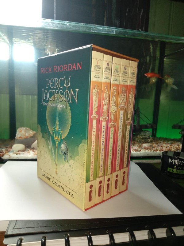 Box Percy Jackson e os olimpianos - Nova edição