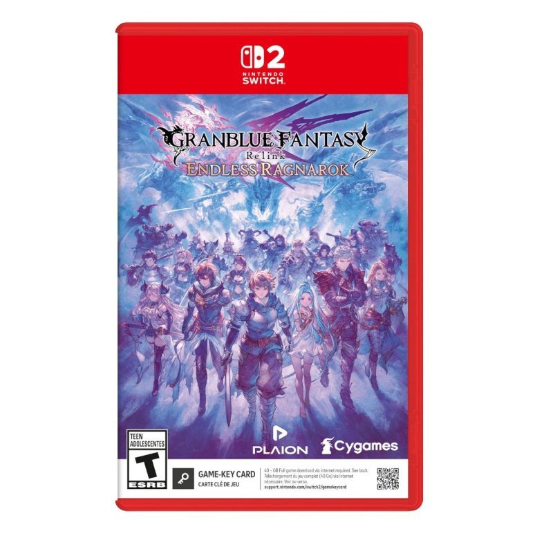 Jogo Granblue Fantasy: Relink Endless Ragnarok, Mídia Física, Switch 2
