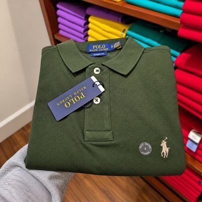 Polo Algodão Piquet Camisa Original Masculina Verde Luxo (P ao XXG)