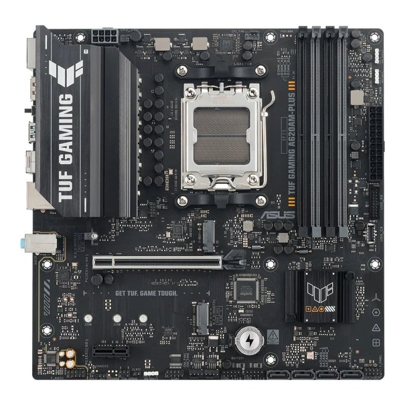Placa Mãe ASUS TUF GAMING A620AM-PLUS, AMD AM5, m-ATX, DDR5 90MB1N30-M0EAY0