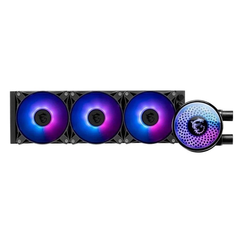 Water Cooler Msi Mag Coreliquid A12, Argb, 360mm, Intel e Amd, Preto Cla12360