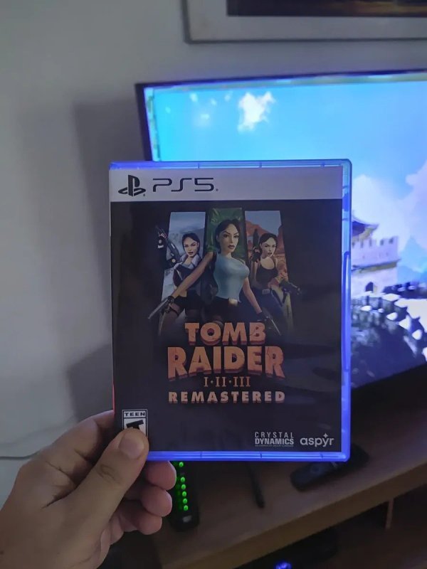 Tomb Raider I-III Remastered (PS5) + Frete Grátis