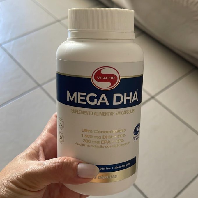 Vitafor Mega Dha 120 Cápsulas + Frete Grátis