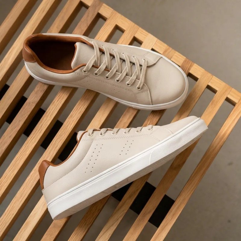 Tênis Masculino Off Sapato Casual Social Couro Promoção (38 ao 43)