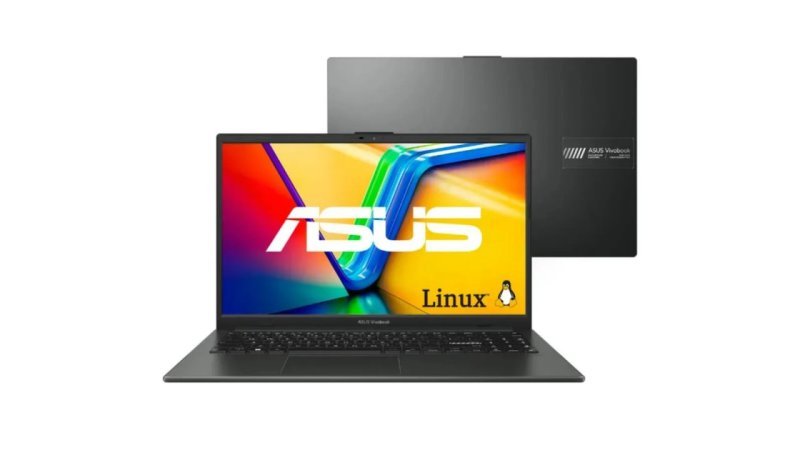 Notebook ASUS VivoBook Go 15 AMD Ryzen 5 7520U 16/512GB SSD Linux 15,6" FHD