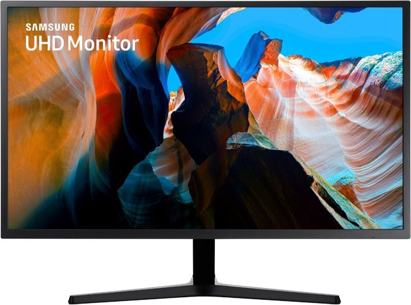 Monitor UHD Samsung 32", 4K, HDMI, Display Port, Freesync, Preto, Série UJ59