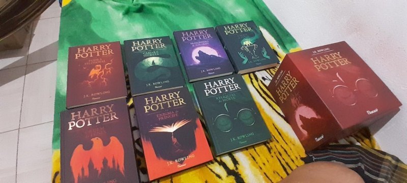 Box Harry Potter Premium Vermelho (7 Livros em capa dura)