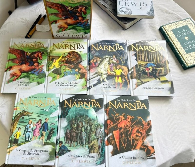 BOX As Crônicas de Nárnia - Edição de Luxo + Frete Grátis