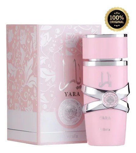 Perfume Árabe Feminino Yara Lattafa Eau De Parfum 100 Ml