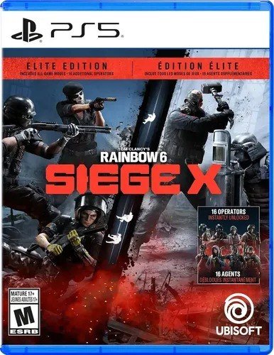 Rainbow Six Siege X Elite Edition Ps5 Midia Fisica