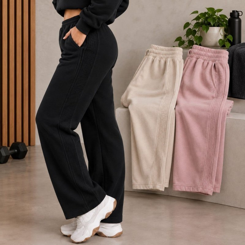 Calça Moletom Feminina Forrada Quentinha Style Box C/ Bolso + Frete Grátis