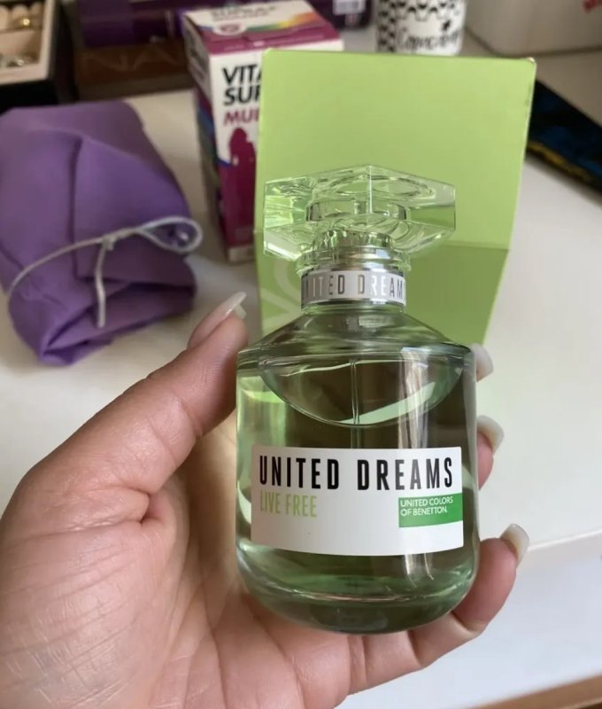 Perfume Benetton United Dreams Live Free Eau de Toilette 80 ml