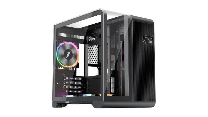 Gabinete Gamer 1stplayer Rt5 Mid Tower Vidro Temperado Preto
