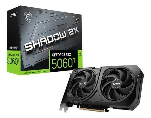 Nvidia MSI Geforce RTX 5060 Ti Shadow 2X 8GB
