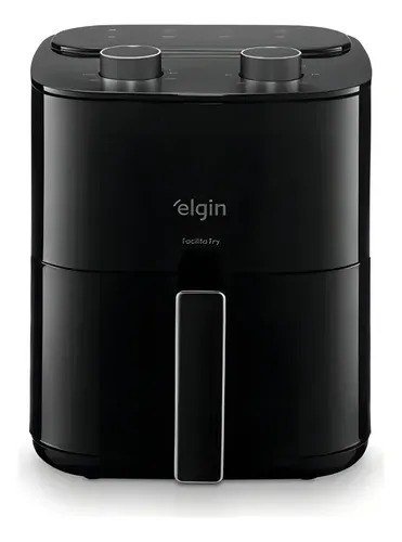 Fritadeira Elétrica Air Fry Elgin 3,5 Preto Somente 127v