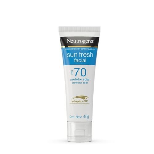 Protetor Solar Facial Neutrogena Sun Fresh, FPS 70, 40g