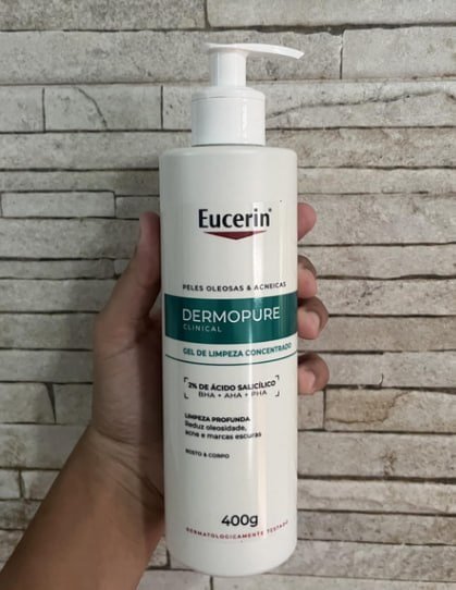 Eucerin Gel e Limpeza Antiacne DermoPure 400ml