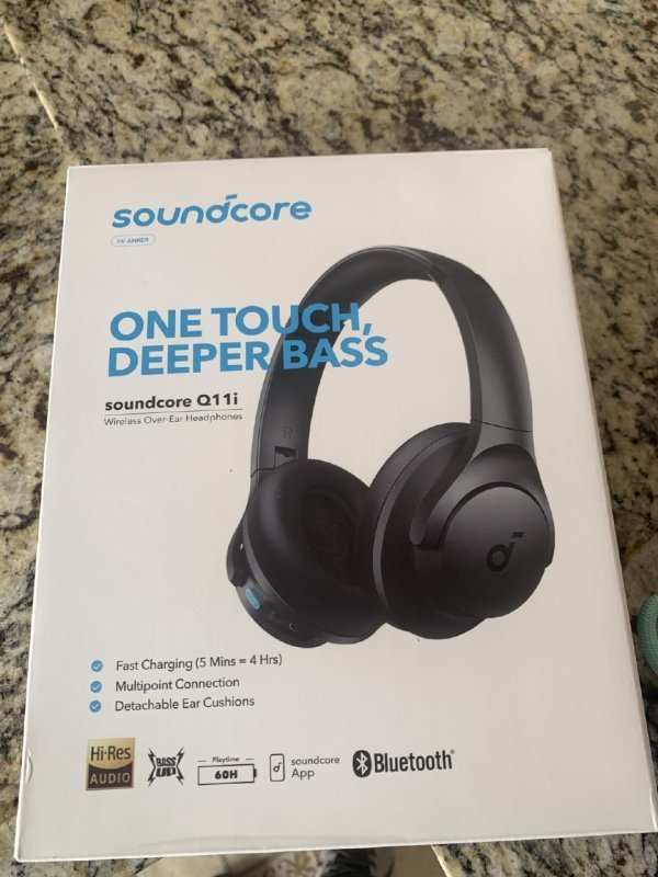 Headphone Over-Ear Bluetooth Anker Q11i, Até 60h de Bateria + Frete Grátis