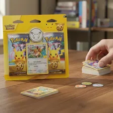 Blister Duplo Pokémon TCG 30 anos Eevee