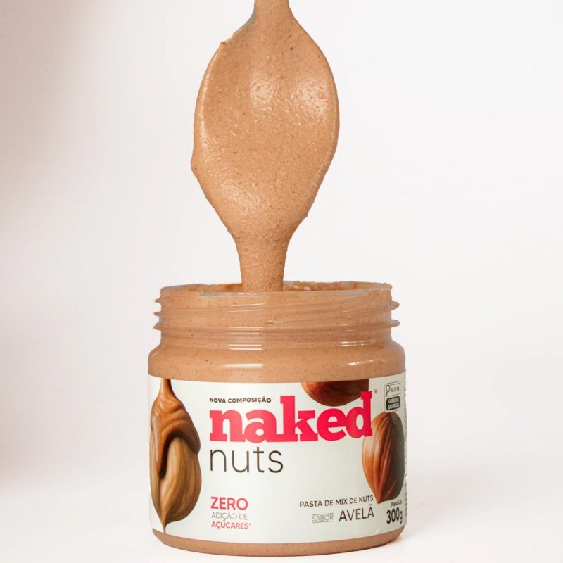 Naked Nuts Pasta De Mix De Nuts Avelã 300G