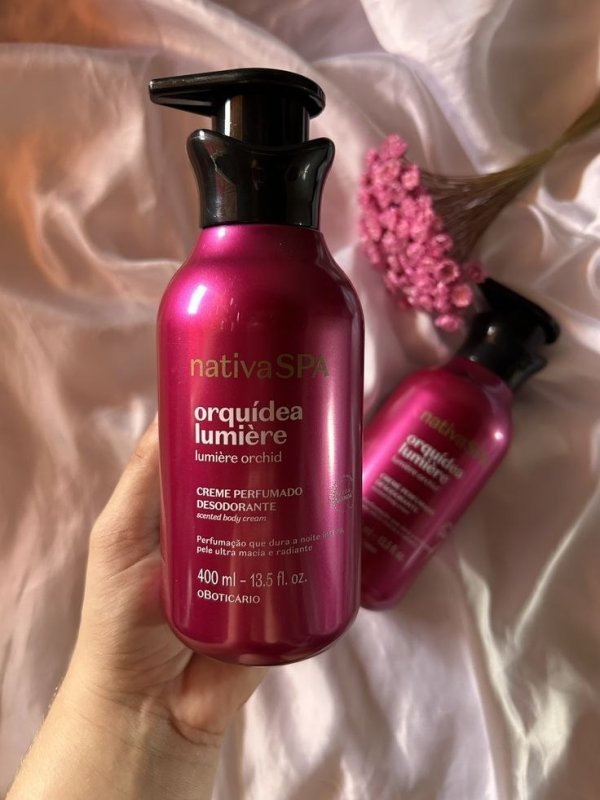 O Boticário Creme Perfumado Desodorante Nativa Spa Orquídea