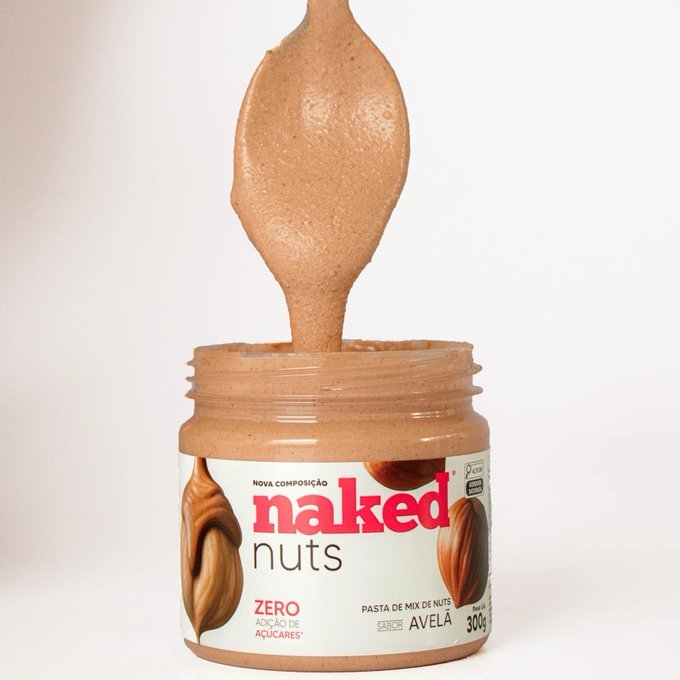 Naked Nuts Pasta Mix De Avelã 300g + Frete Grátis