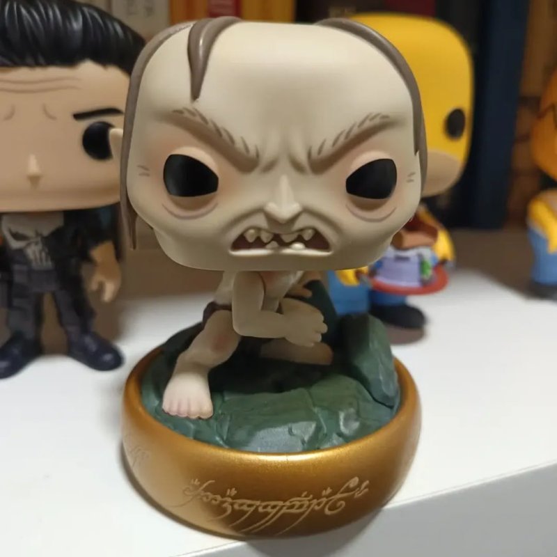 Boneco Funko Pop! O Senhor Dos Anéis - Gollum (Glow) + Frete Grátis
