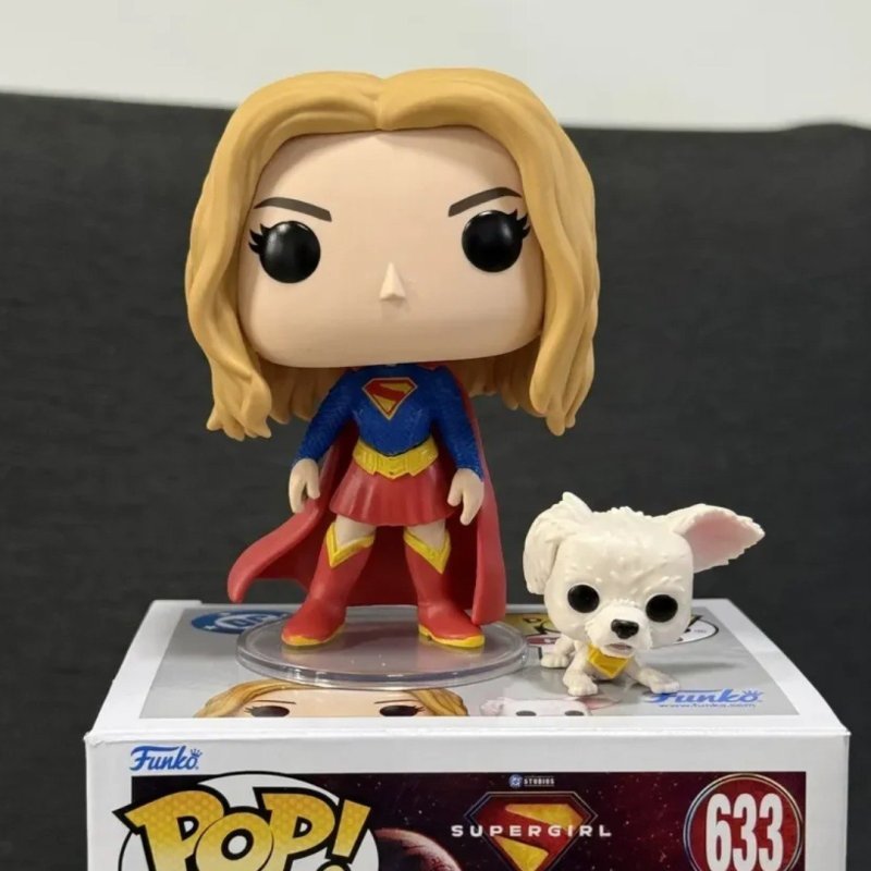 Funko Pop Supergirl With Puppy Krypto