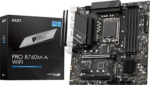 Placa Mãe MSI PRO B760M-A WIFI