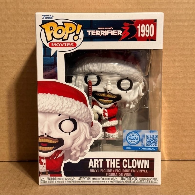 Boneco Funko Pop! Terrifier 3 - Art Com Motosserra + Frete Grátis