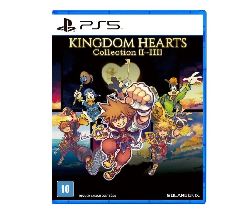 Jogo Kingdom Hearts: Collection [I-III], Mídia Física, PS5