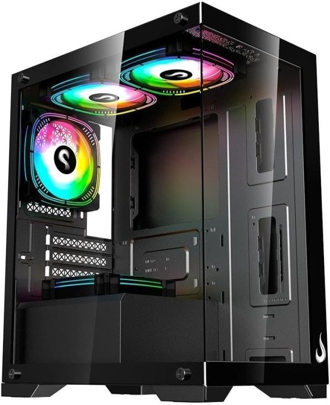 Gabinete Gamer Rise Mode Crystal Glass