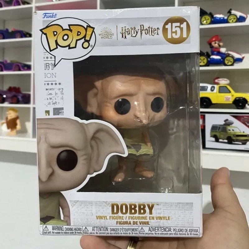 Boneco Funko Pop! Harry Potter - Dobby Com Diário + Frete Grátis
