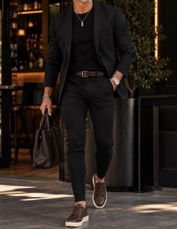 Conjunto Masculino Slim Fit Italiano Blazer Calça Primavera