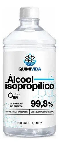 Álcool Isopropílico 99,8% 1L Quimivida
