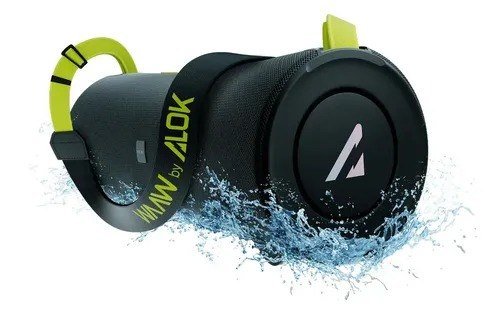 Caixa De Som Bluetooth Waaw By Alok Boom 100sb 40w 20h Ipx7 Preto