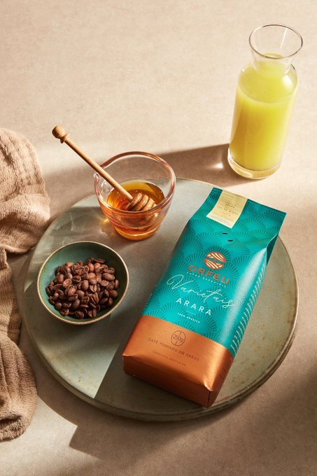 Café Em Grãos Orfeu Arara 250g + Frete Grátis