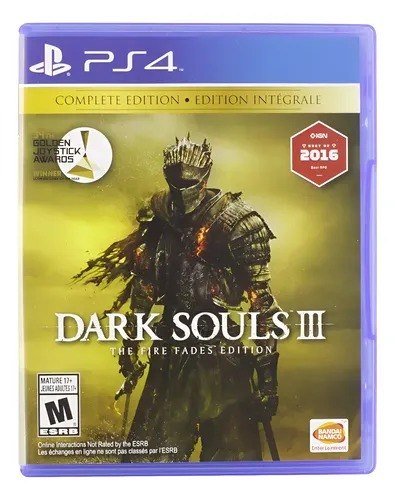 Dark Souls 3 The Fire Fades Edition PS4 Mídia Física
