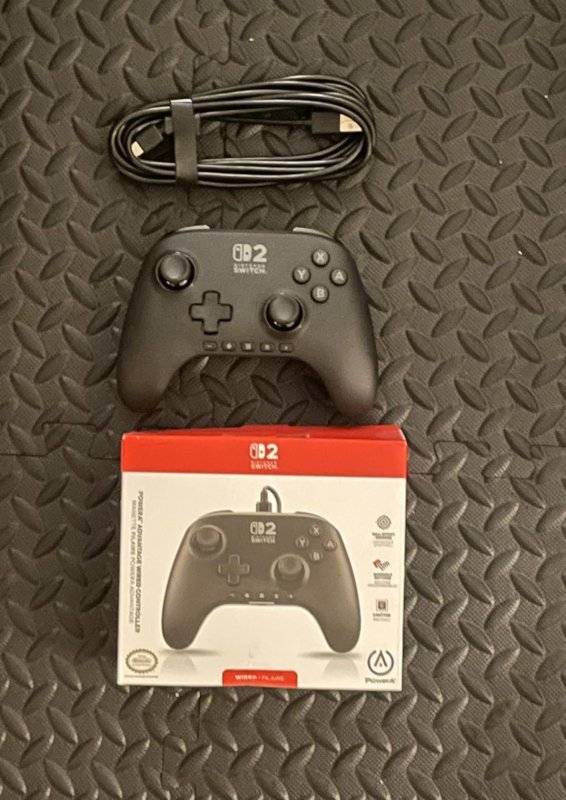 Controle Aprimorado PowerA Advantage com Fio para Nintendo Switch 2 com Hall Effect + Frete Grátis
